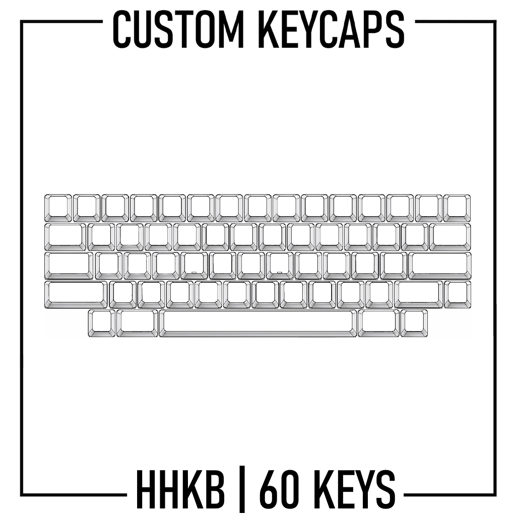 Design Studio - HHKB 60% Keyboard Custom Keycaps