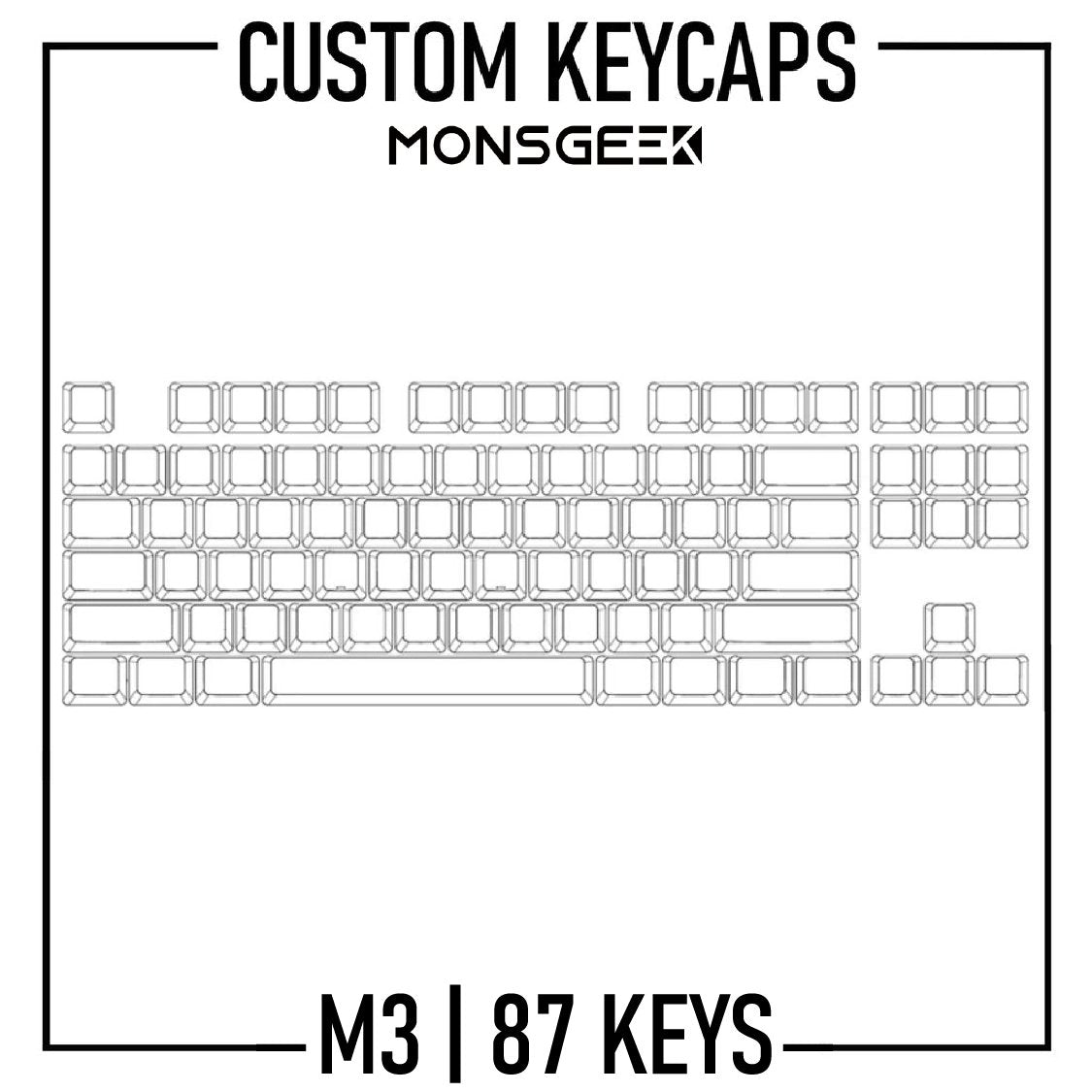 Design Studio - Monsgeek M3 Custom Keycaps Set | PBT Keycaps – DigiDevice