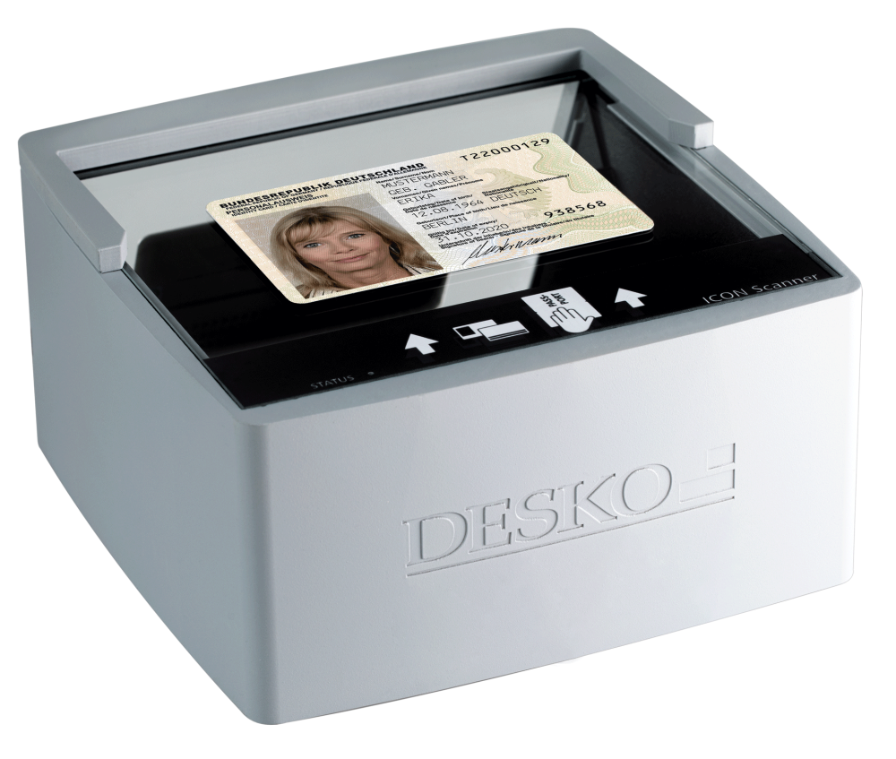DESKO ICON ID Passport Scanner – High-Speed Document Verification Solution