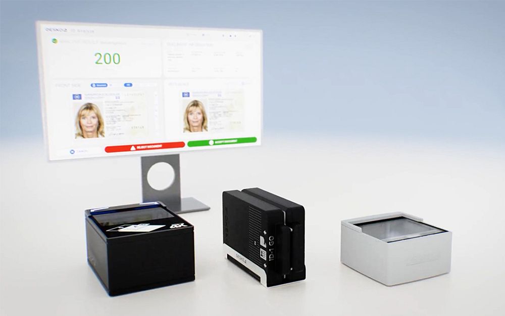 DESKO ICON ID Passport Scanner – High-Speed Document Verification Solution