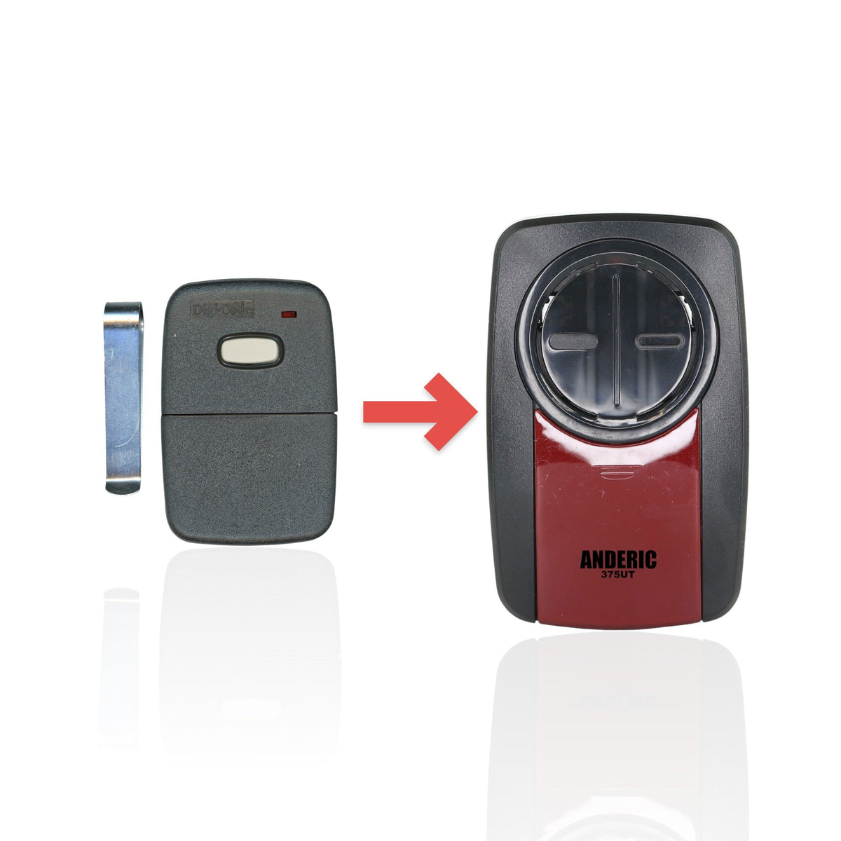 DigiCode DC5012 310Mhz Garage Door Opener Remote Control