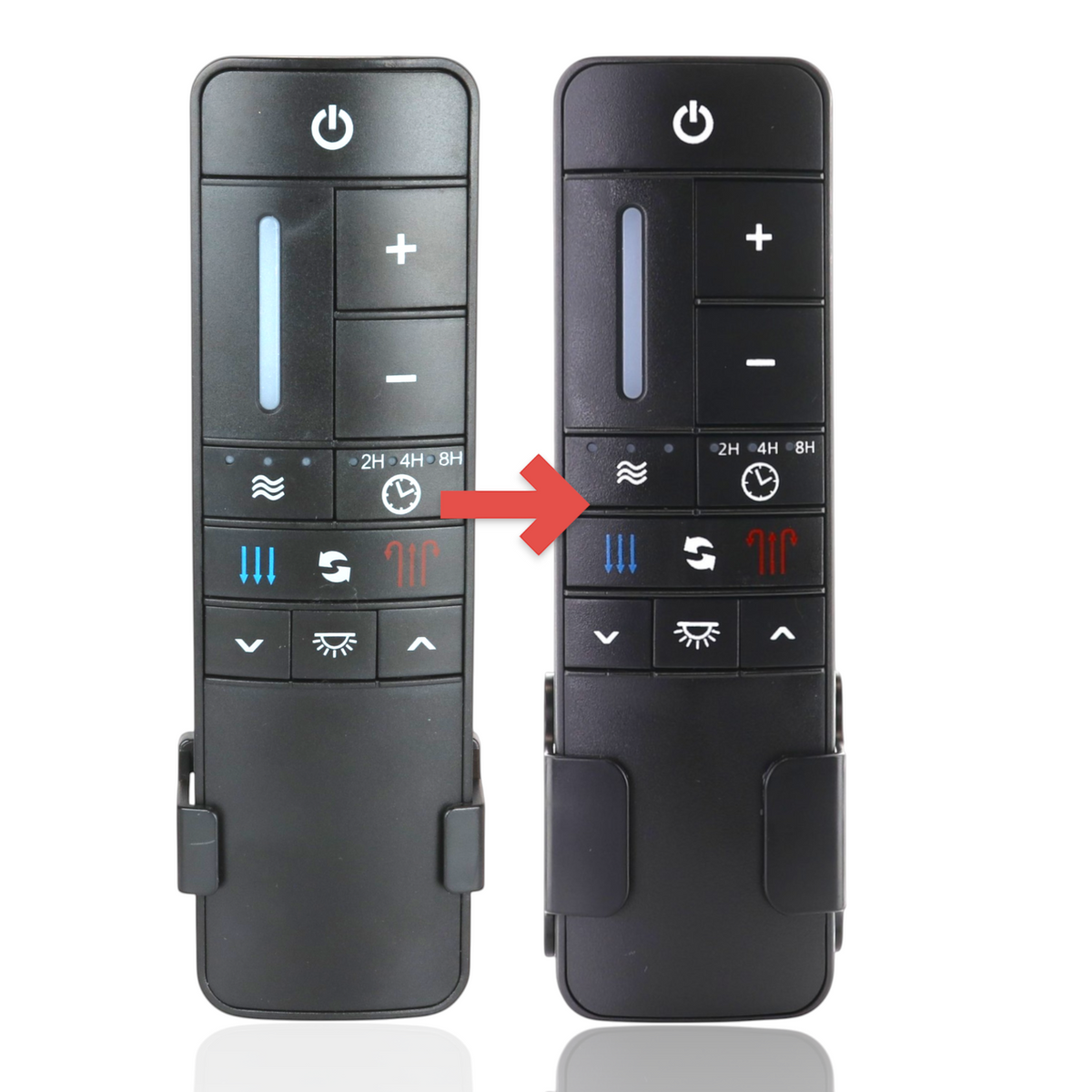 Dan's Originals TR198A / KUJCE10308 Ceiling Fan Remote Control | RF | DC FANS | Learn Button - KUJCE10308