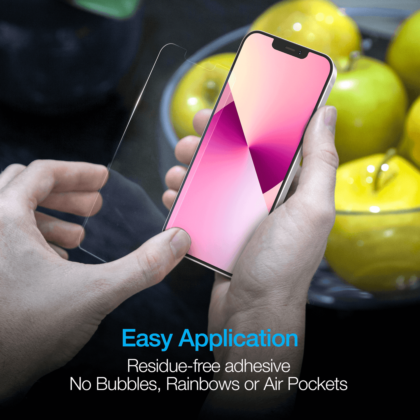 Naztech IntelliShield HD Tempered Glass 25pc Set for the iPhone 13 Mini