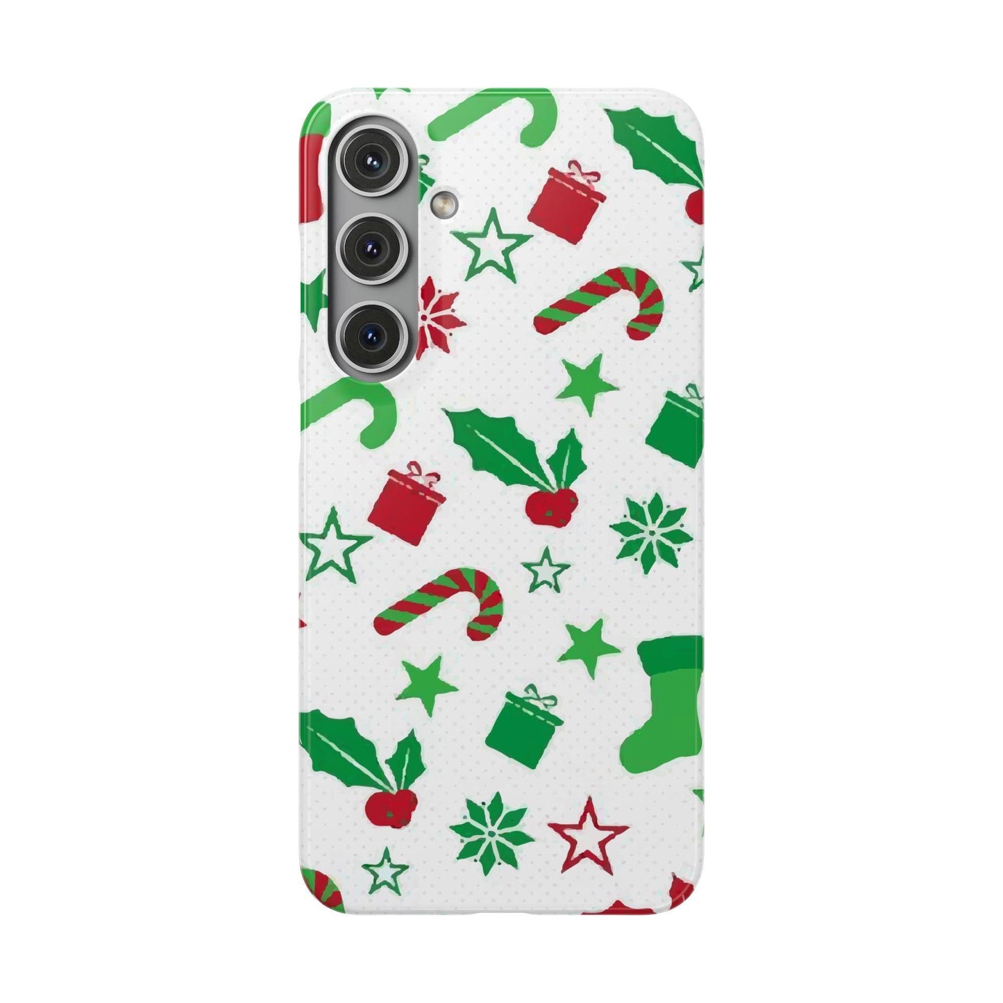 Custom Samsung Tough Phone Case – Christmas Santa Holiday Design, Festive Xmas Protection