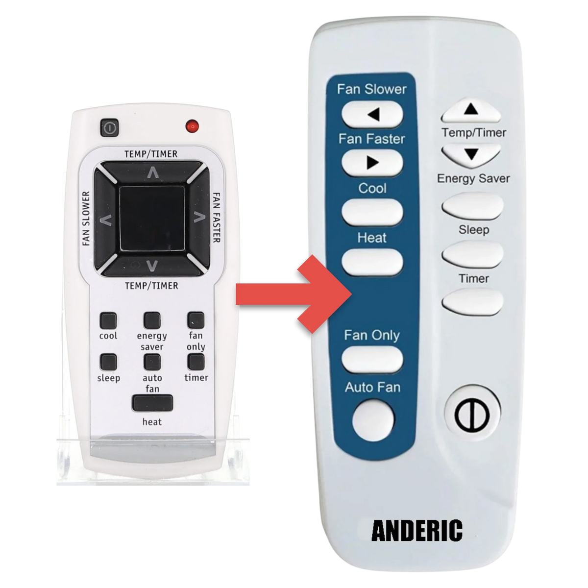 Electrolux 5304482937 Air Conditioner Remote Control