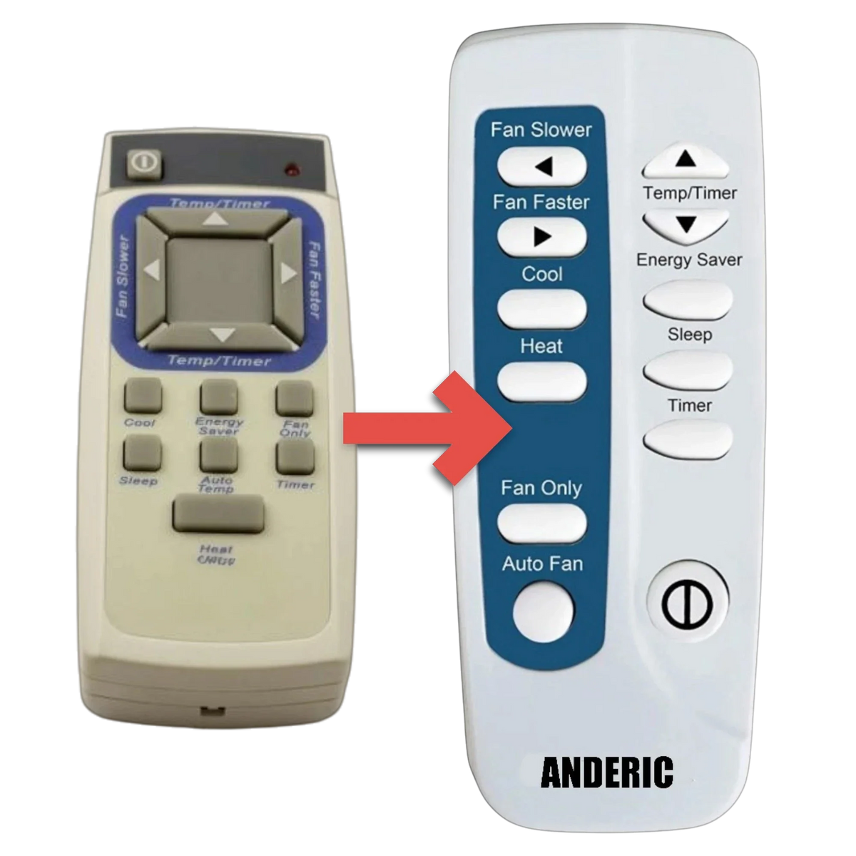 Frigidaire 5304456624 Air Conditioner Remote Control