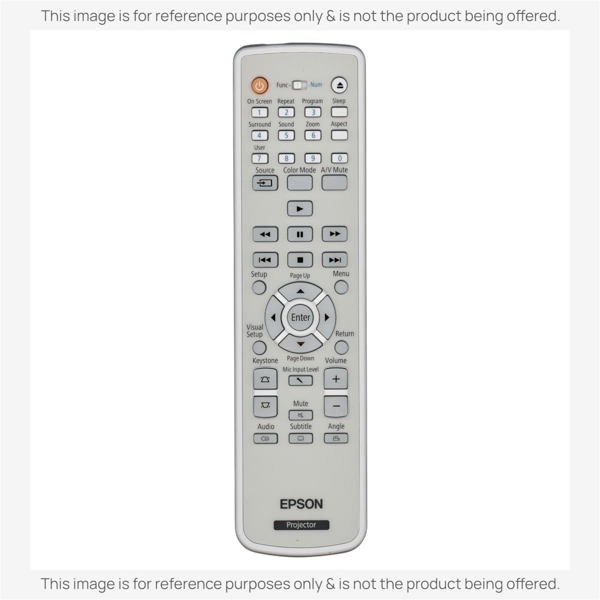 Epson 1514833 Projector Remote Control