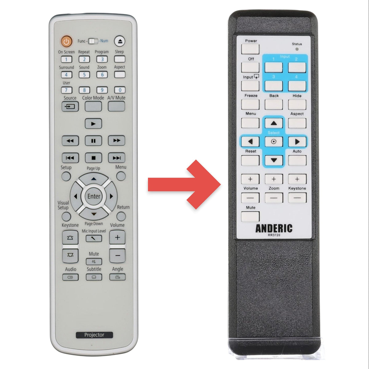 Epson 1514833 Projector Remote Control