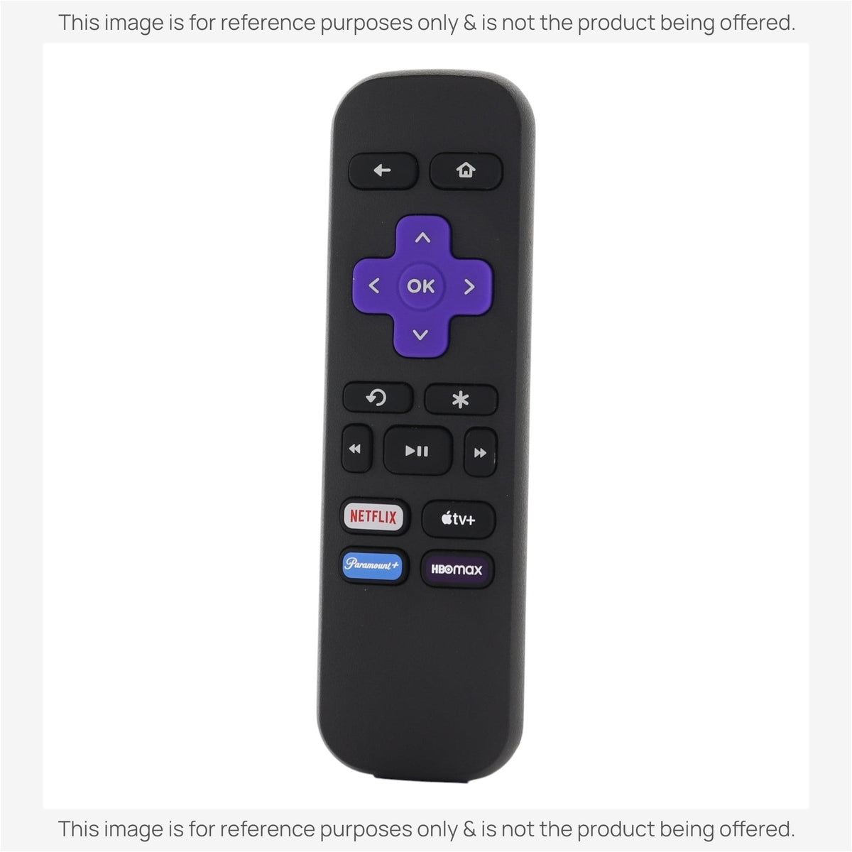 Roku RC-ALIR EXPRESS Streaming Remote Control | Netflix | Apple TV+ | Paramount+  | HBOMax - 3026000025