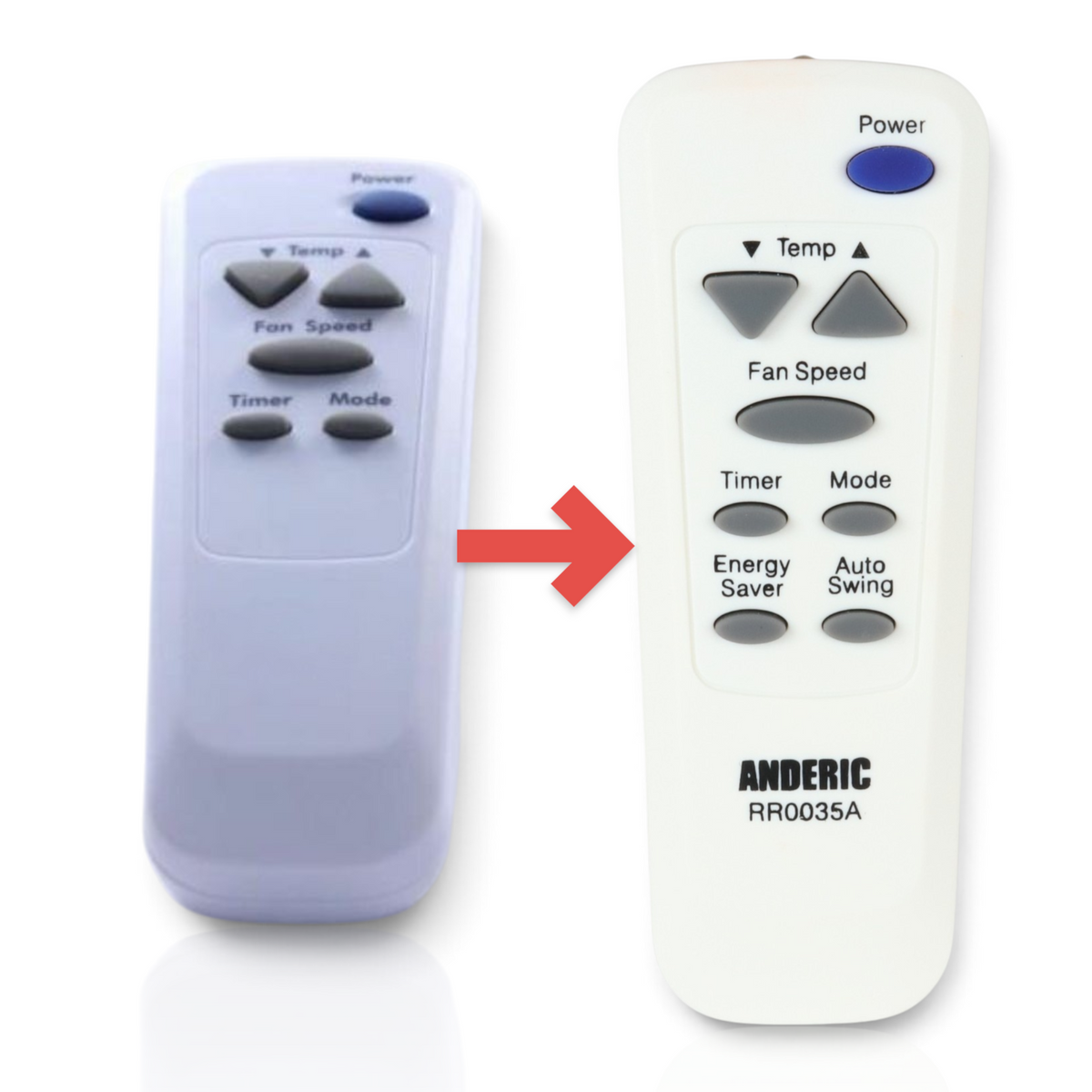 Friedrich AKB73016005 Air Conditioner Remote Control