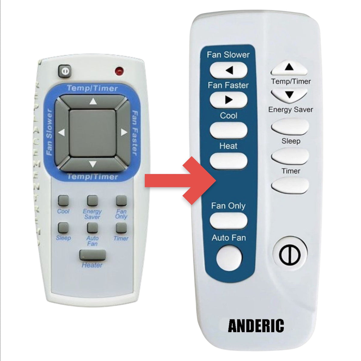 Frigidaire 5304465361 Air Conditioner Remote Control