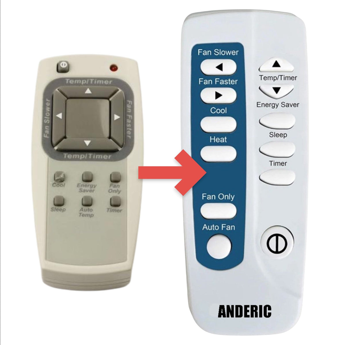Frigidaire 5304459374 Air Conditioner Remote Control