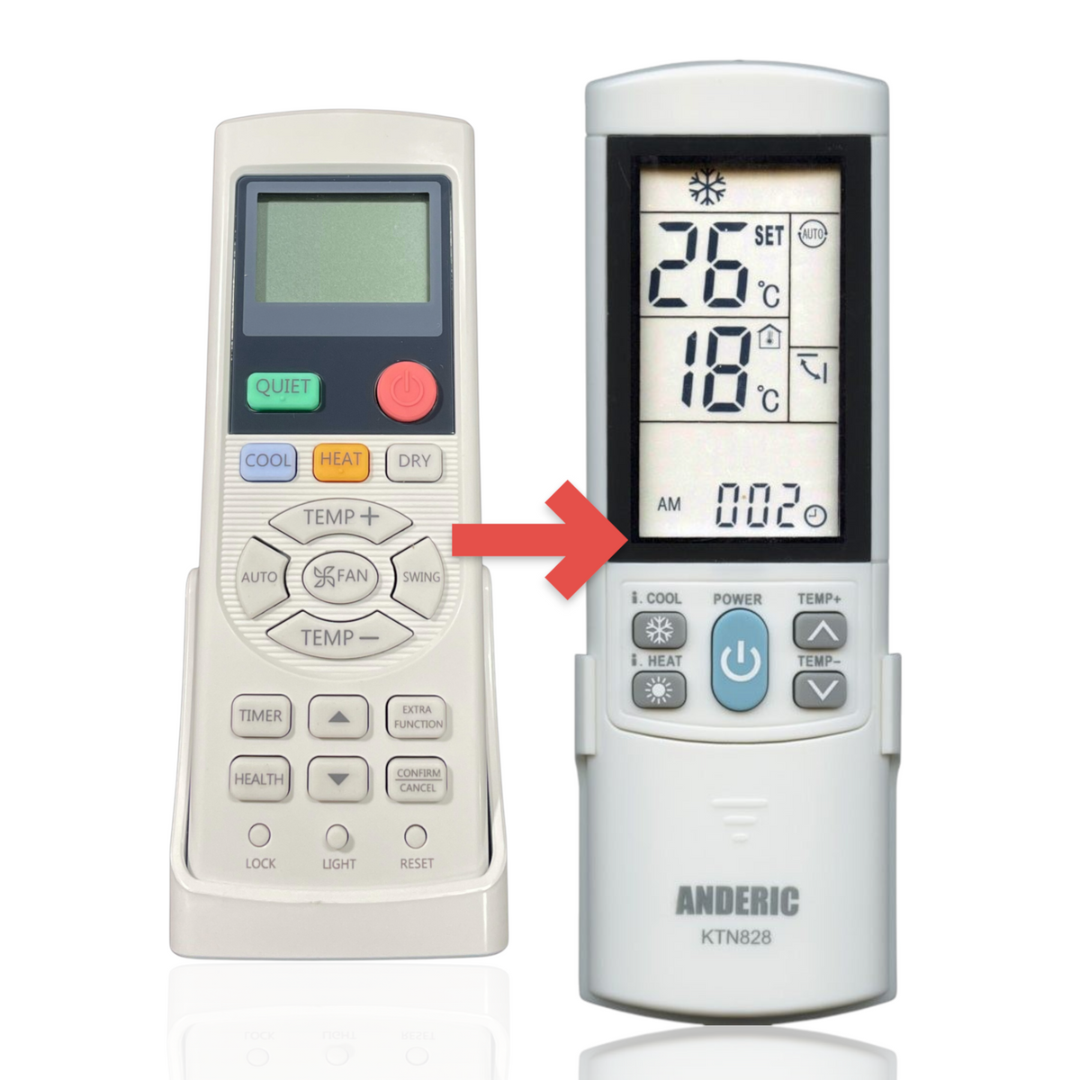 GE General Electric WJ01X23342 haier Air Conditioner Remote Control
