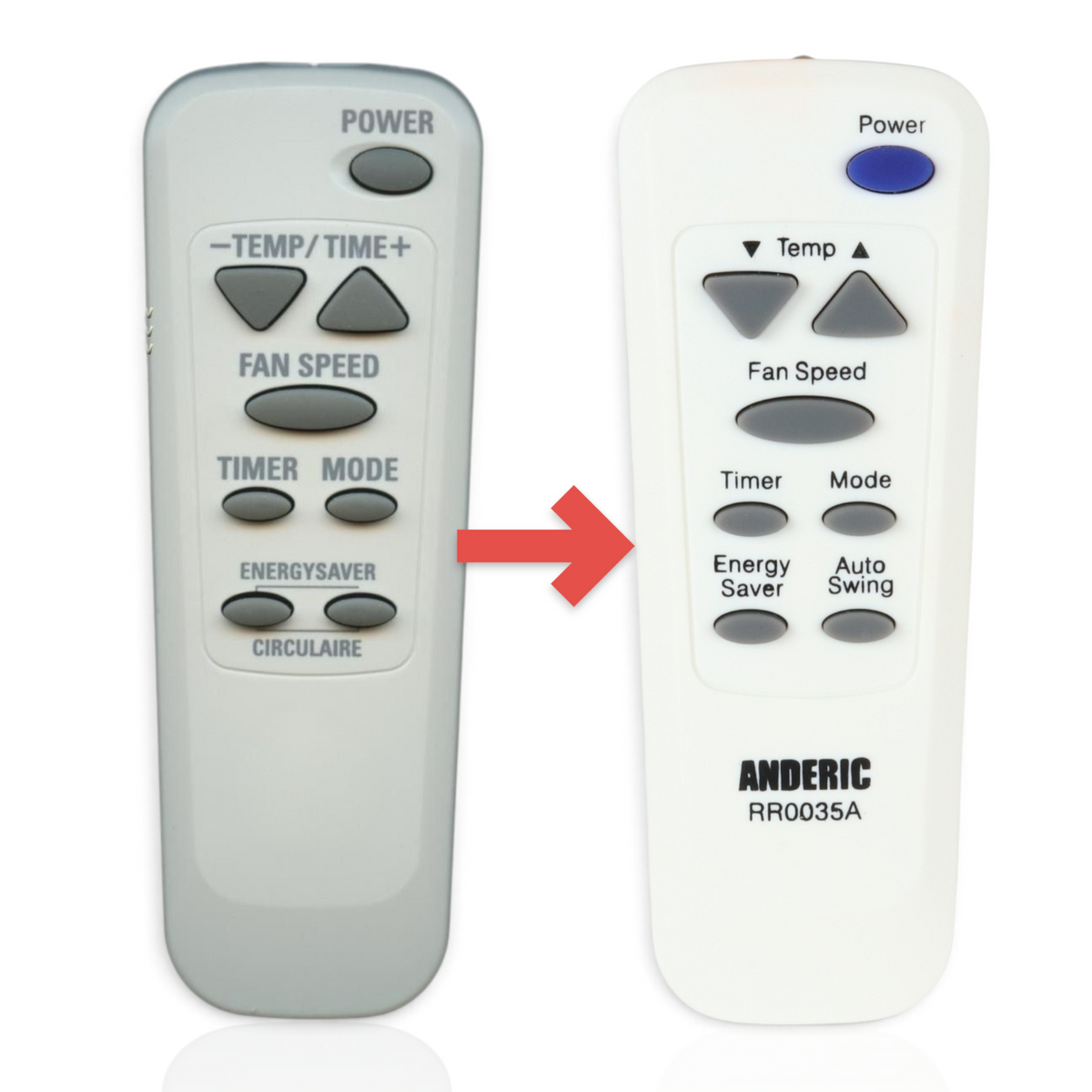 GE General Electric WJ26X10154 Air Conditioner Remote Control