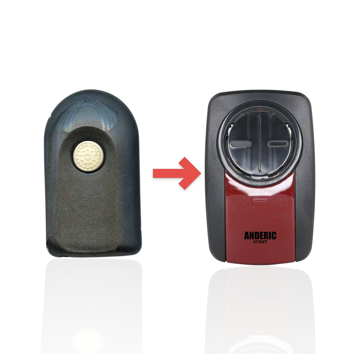 Genie GIT-1 ACSCTG 1-Button Intellicode Visor Garage Door Opener Remote Control - ACSCTG
