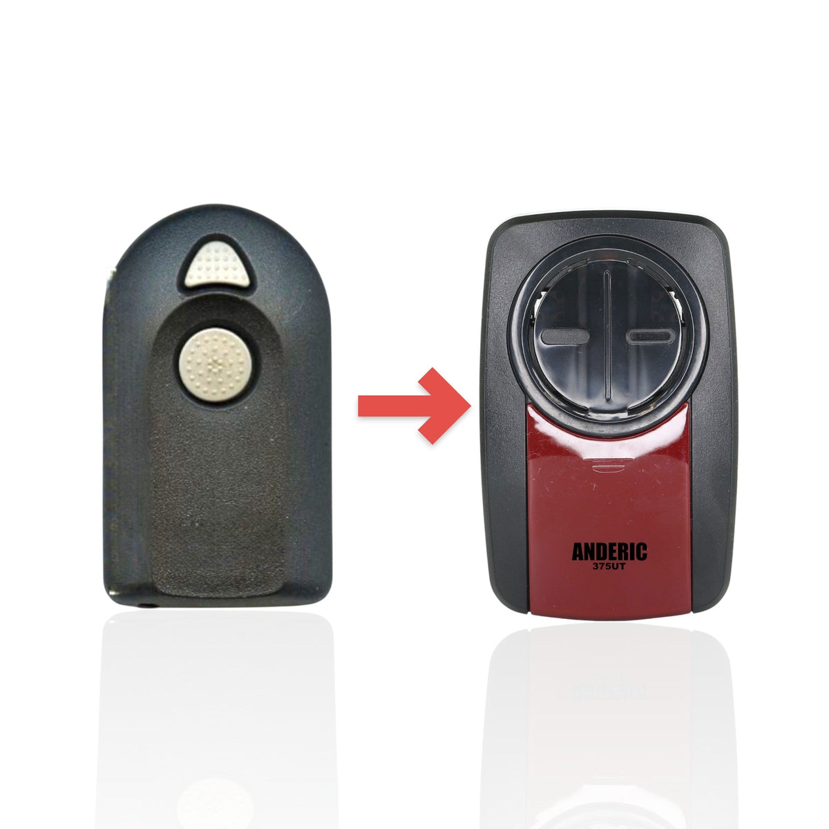 Genie GIT-2 2-Button ACSCTG Intellicode Visor Garage Door Opener Remote Control - ACSCTG