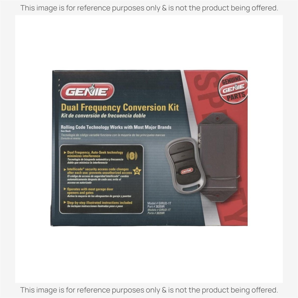 Genie GIRUD-1T Universal Garage Door Opener Conversion Add-on Kit - 36359R
