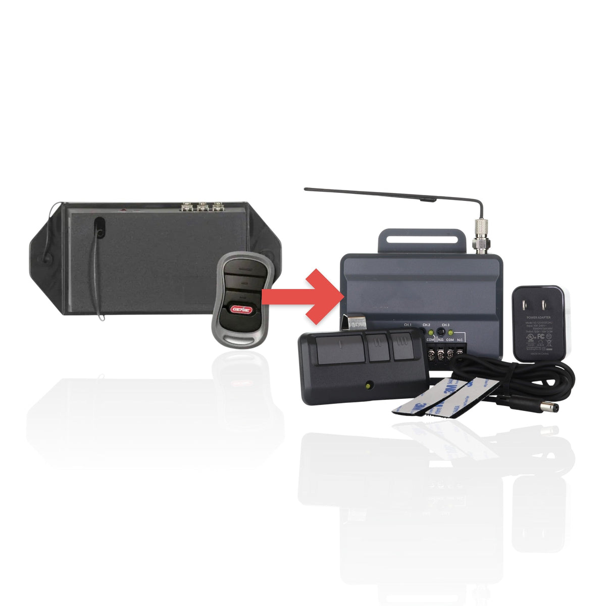 Genie GIRUD-1T Universal Garage Door Opener Conversion Add-on Kit - 36359R