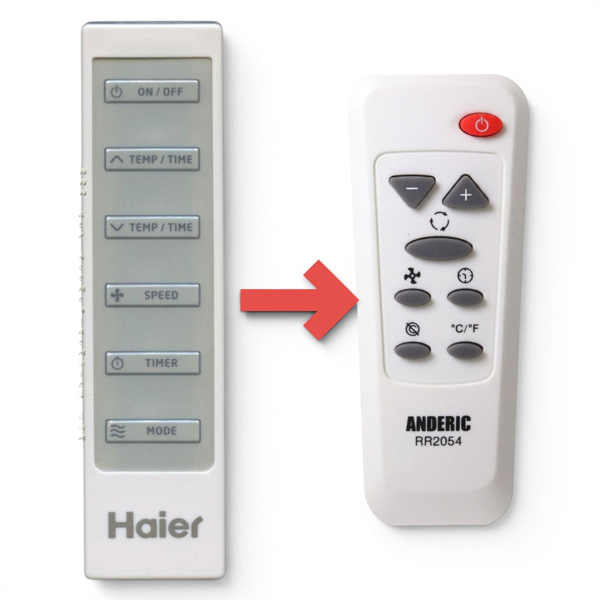 Haier A2530451AB02 Air Conditioner Remote Control