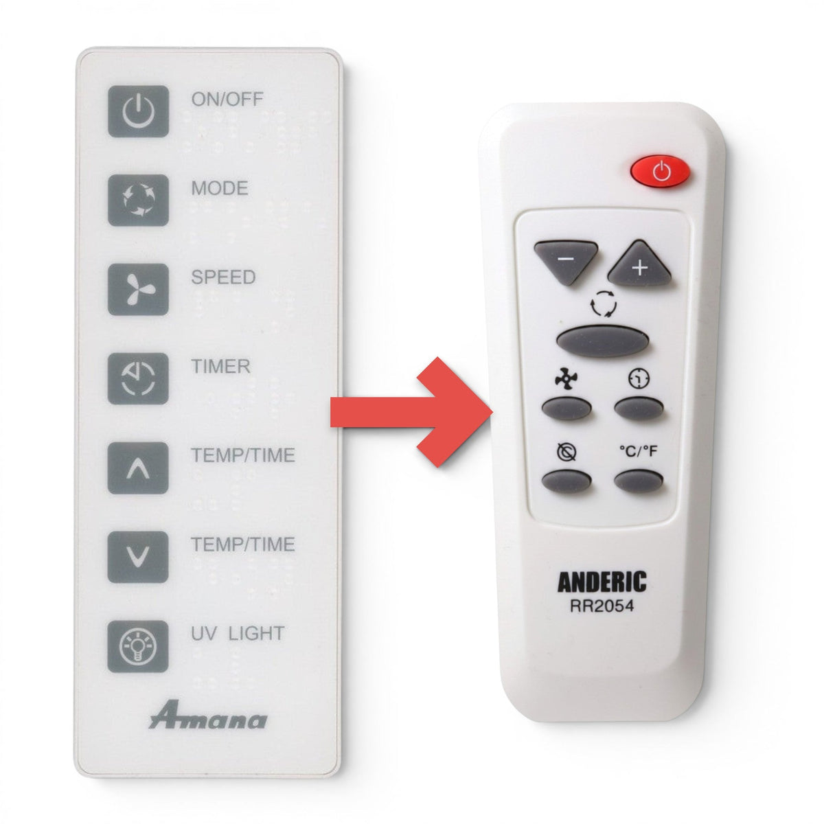 Haier AC5620080 Air Conditioner Remote Control
