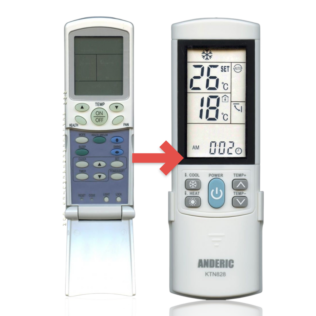 Haier YRH04 Air Conditioner Remote Control