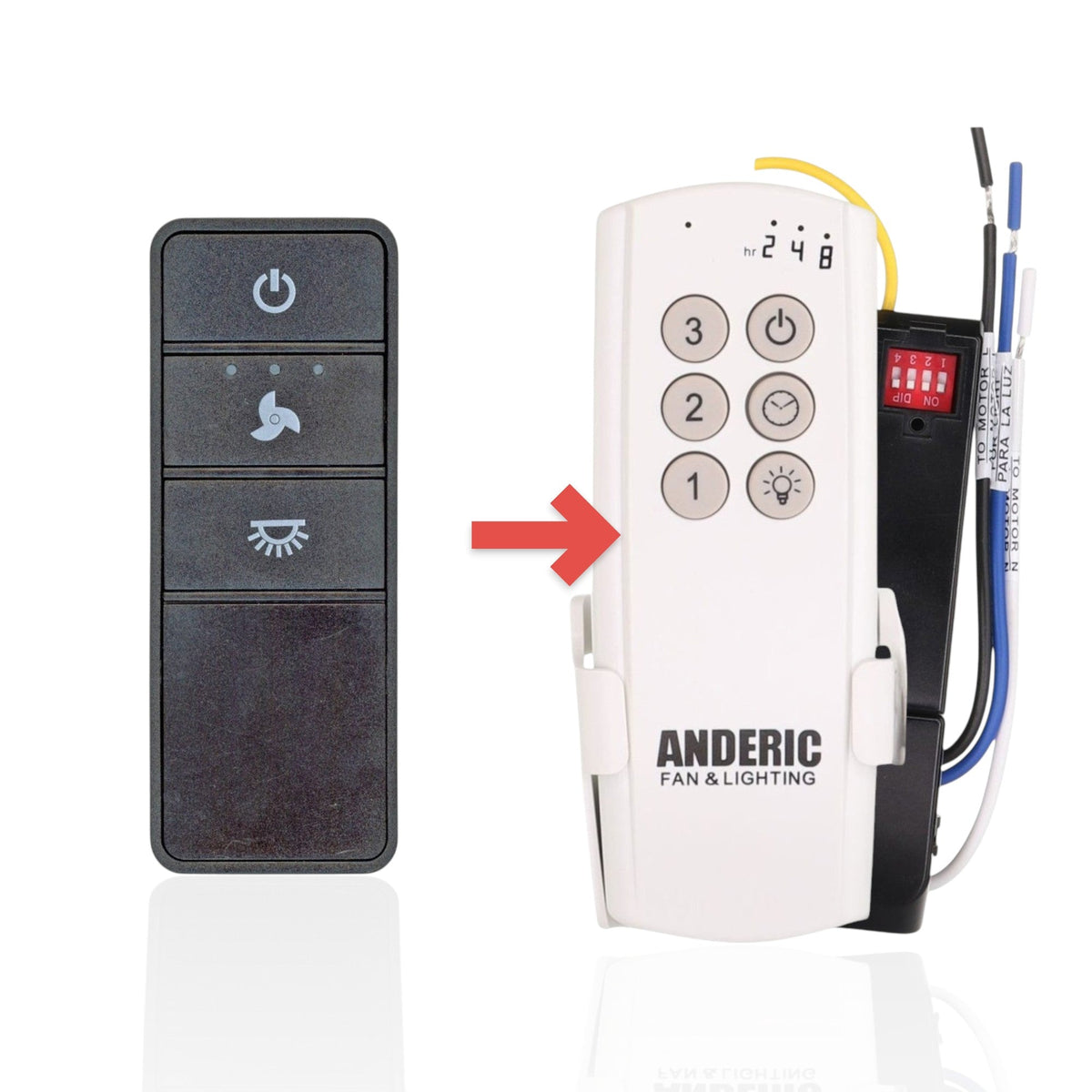 Hampton Bay TX028-LC Ceiling Fan Remote Control