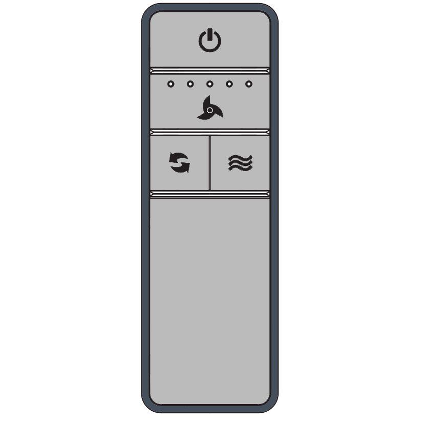 Hampton Bay TX047N-S Ceiling Fan Remote Control