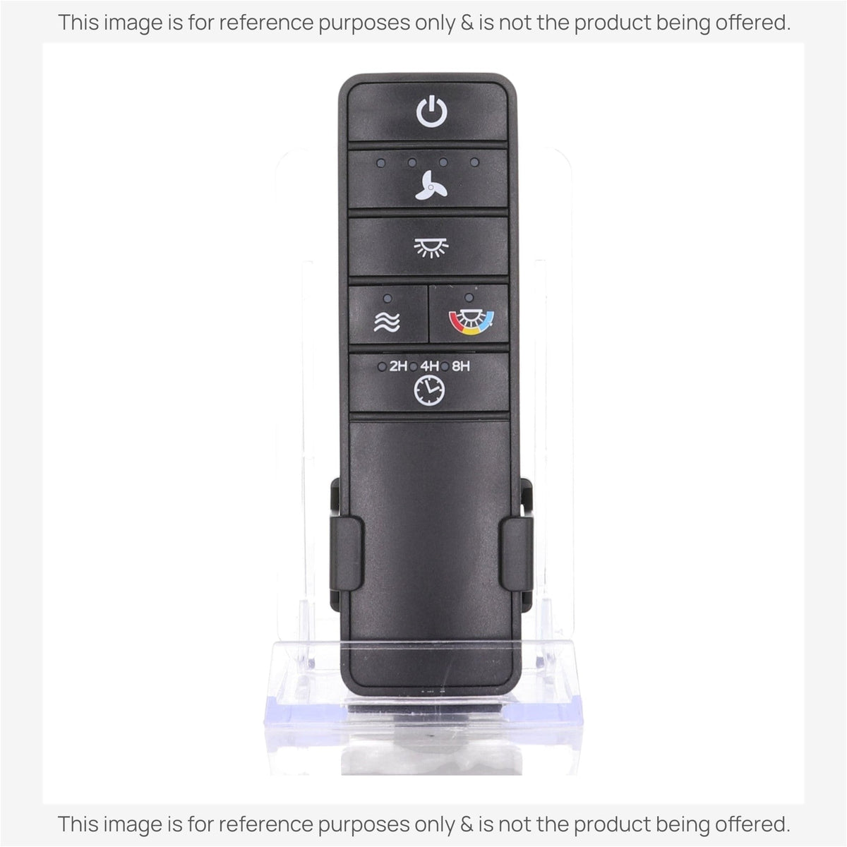 Hampton Bay TR227B 4-Speed Ceiling Fan Remote Control | Color Temp | Dimming | Fanelee | Hubspace - 2AQZU-18015