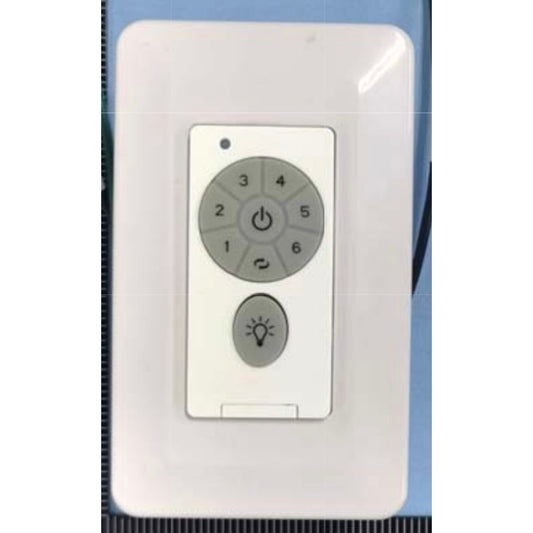 Harbor Breeze 2AQZU-18017 Wired DC 6 Speed Wall Controller Ceiling Fan Remote Control