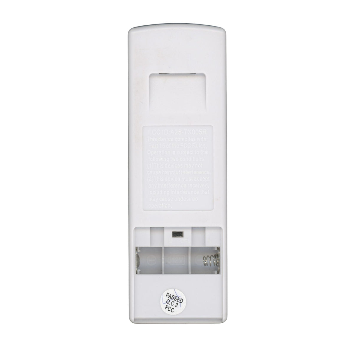 Harbor Breeze A25TX005R Ceiling Fan Remote Control - A25-TX005R