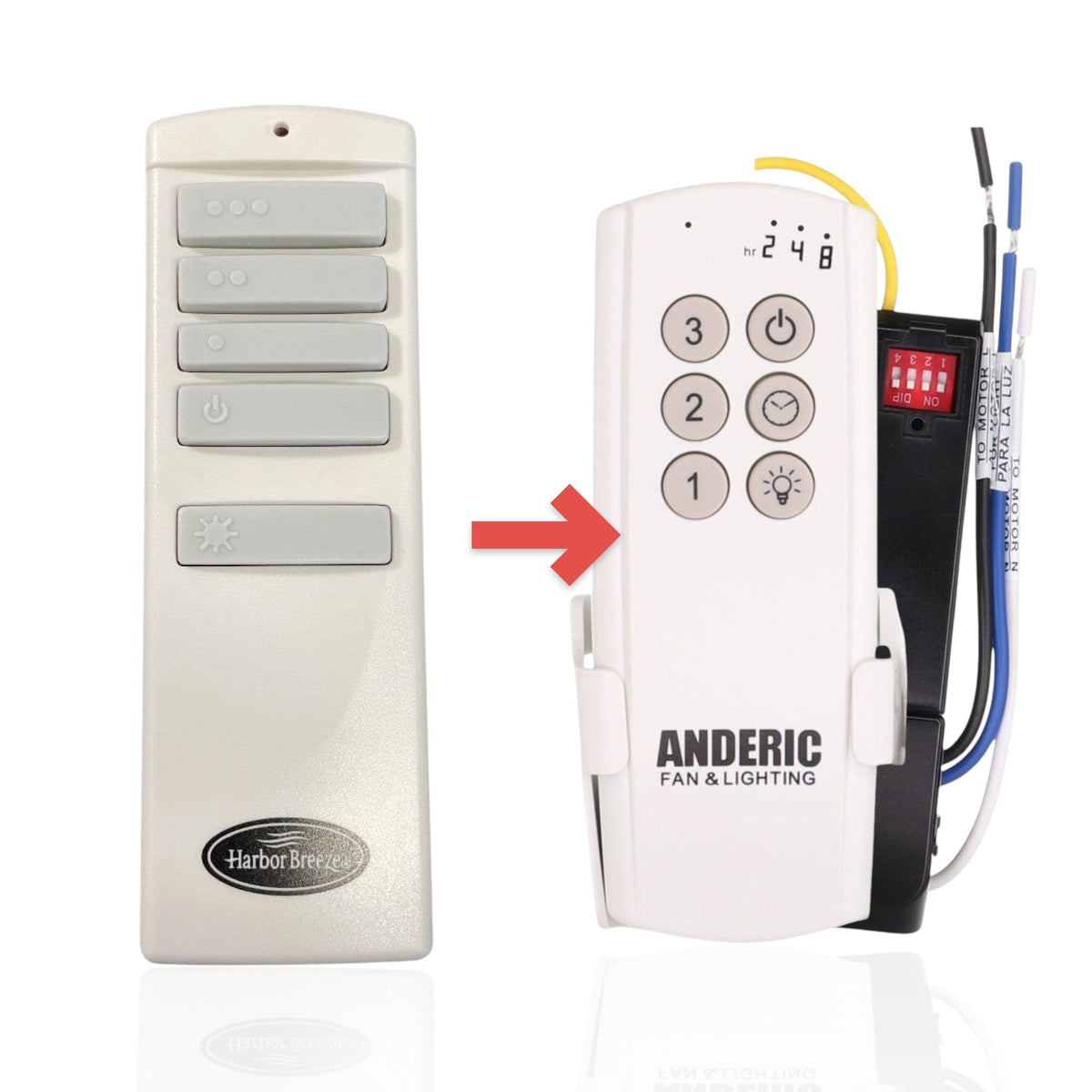 Harbor Breeze A25TX013 Ceiling Fan Remote Control