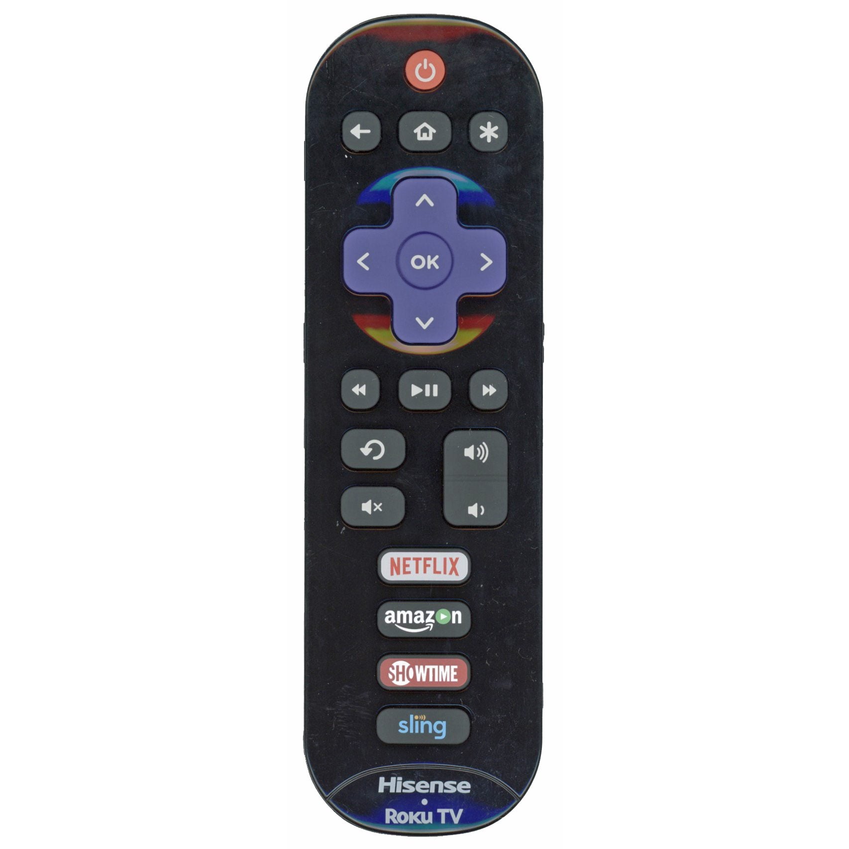 Hisense EN3B32HS Roku TV Remote Control | IR | Netflix | Amazon | Show ...