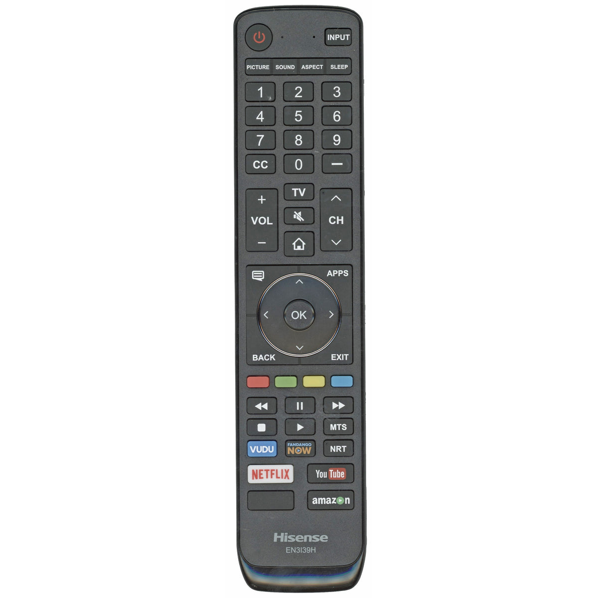 Hisense EN3i39H EN3139H TV Remote Control
