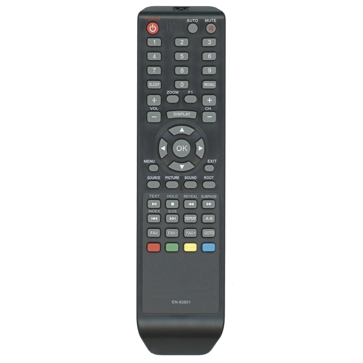 Hisense EN83801 TV Remote Control
