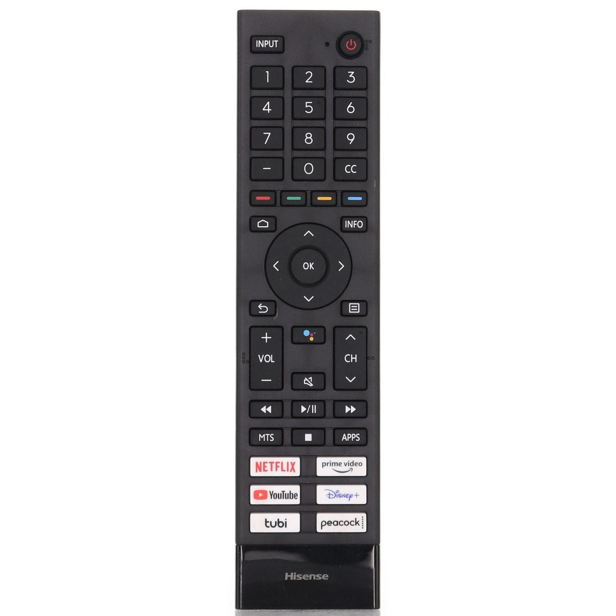 Hisense ERF3J80H GOOGLE TV Remote Control with Voice - 2AVIGBR0001 | 299102