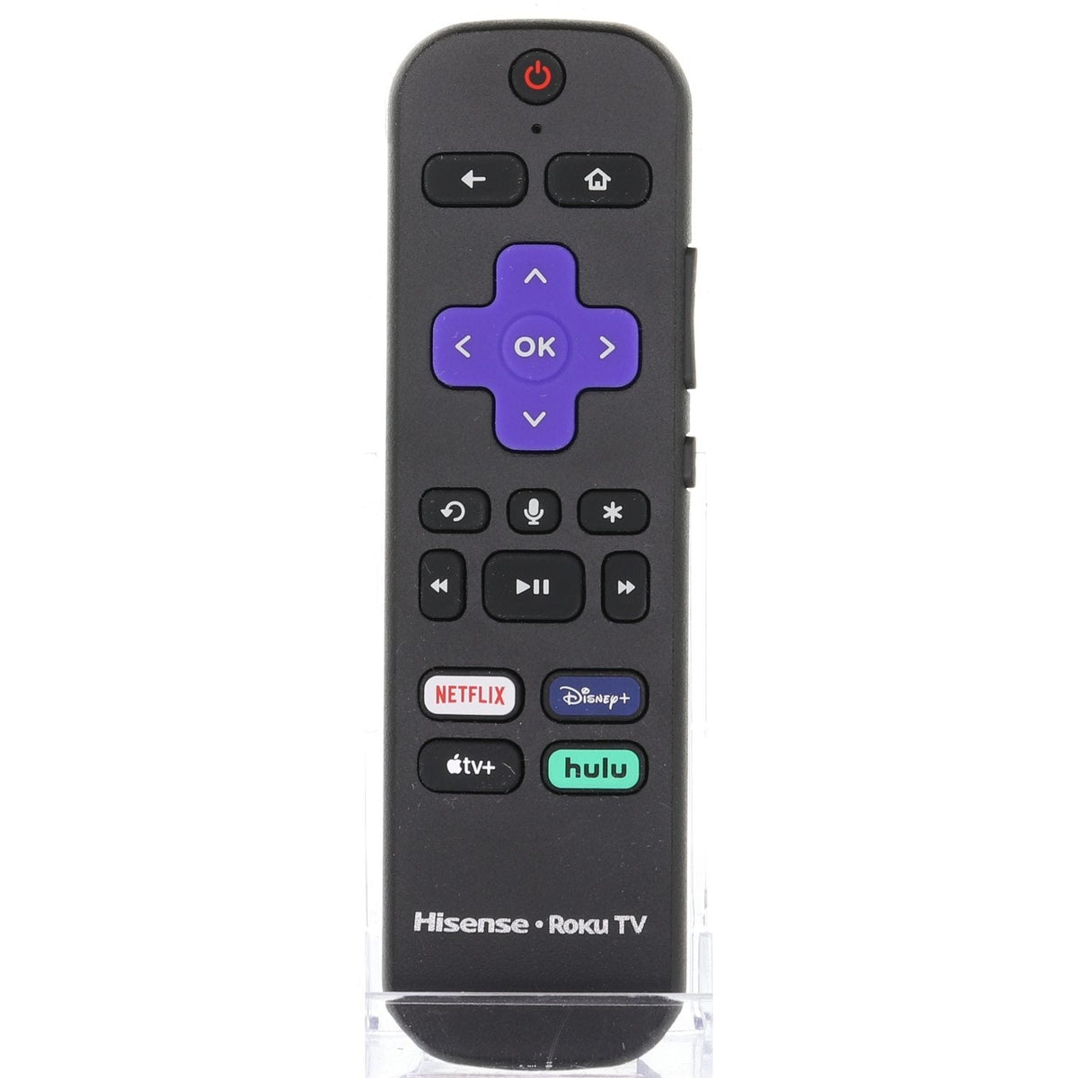 Hisense RC-EL5 / HU-RCRUS-23W 2022 ROKU TV Remote Control | Voice | RF | Netflix | Disney + | - Apple TV + | Hulu - HURCRUS23W