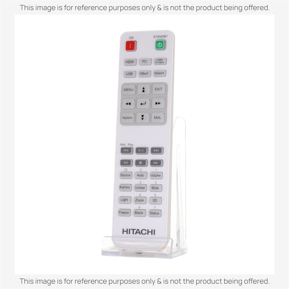 Hitachi HL03171 Projector Remote Control