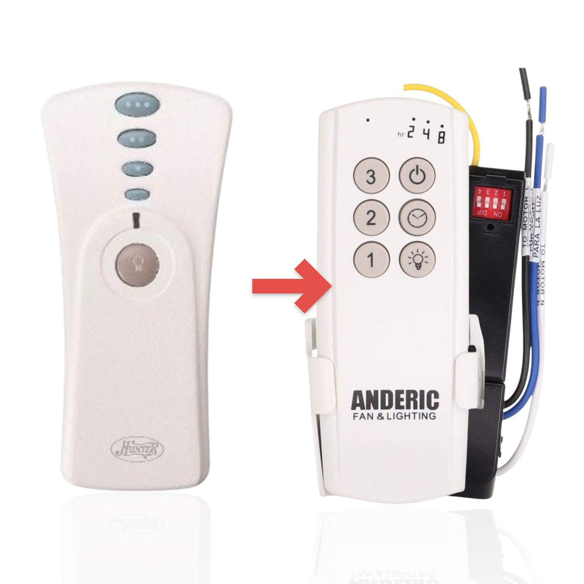 Hunter 27227 Ceiling Fan Remote Control