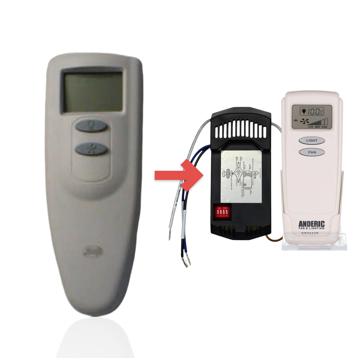 Hunter 84592 IN2TX16 Ceiling Fan Remote Control