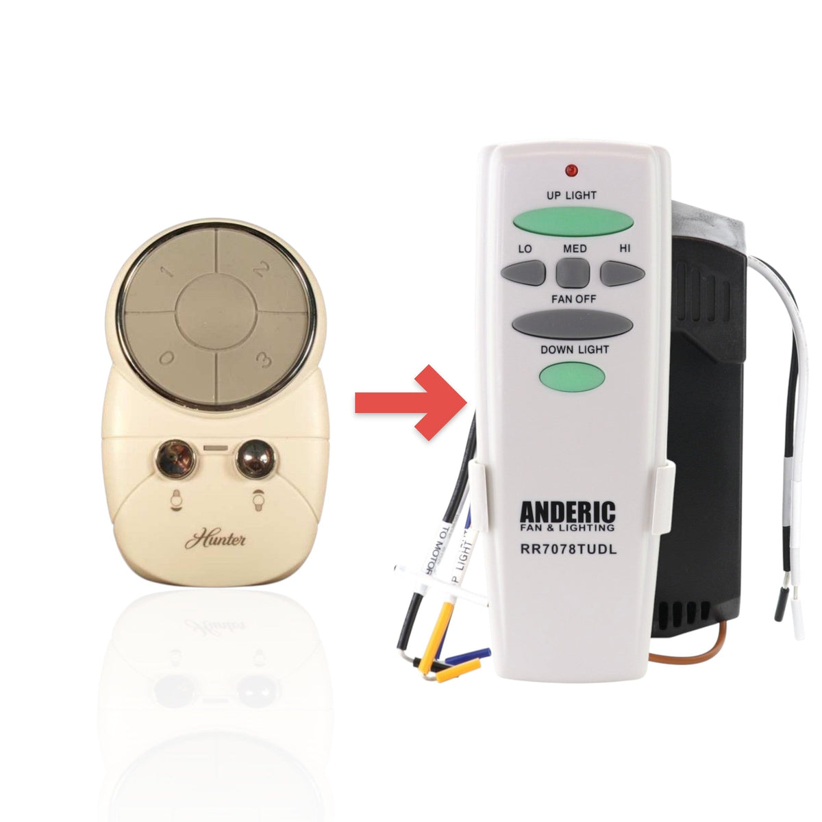 Hunter IN2TX30 G0878-01 Ceiling Fan Remote Control