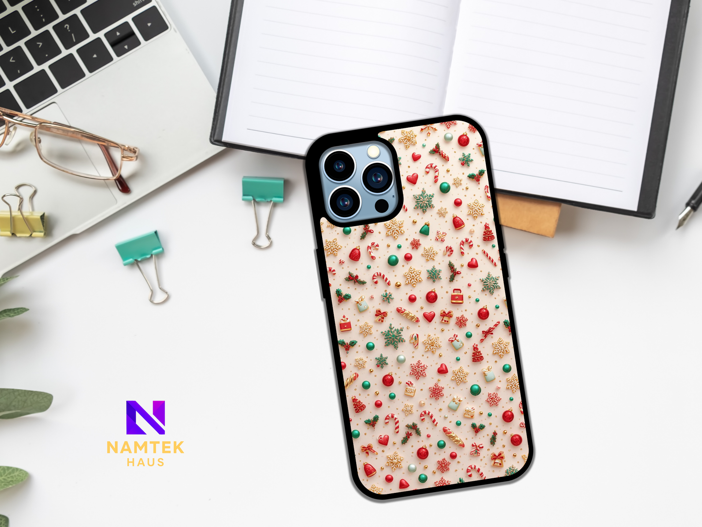 Golden Noel Luxe Christmas Edition Phone Case