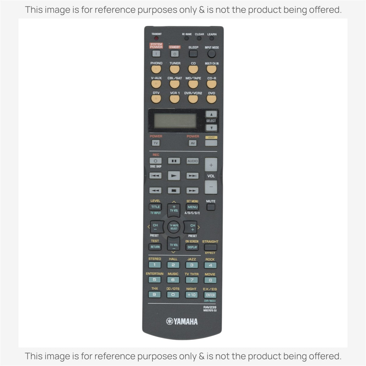 Yamaha RAV239 Receiver Remote Control
