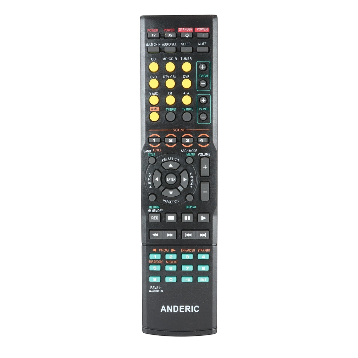 Yamaha RAV272 Receiver Remote Control