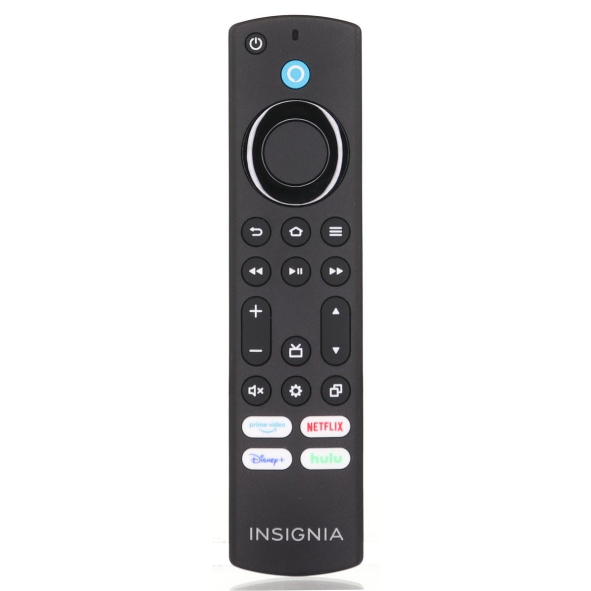 Insignia NSRCFNA21 Rev F Fire TV Remote Control | Voice | Prime Video | Netflix | Disney+ | Hulu - NSRCFNA21-Rev-F