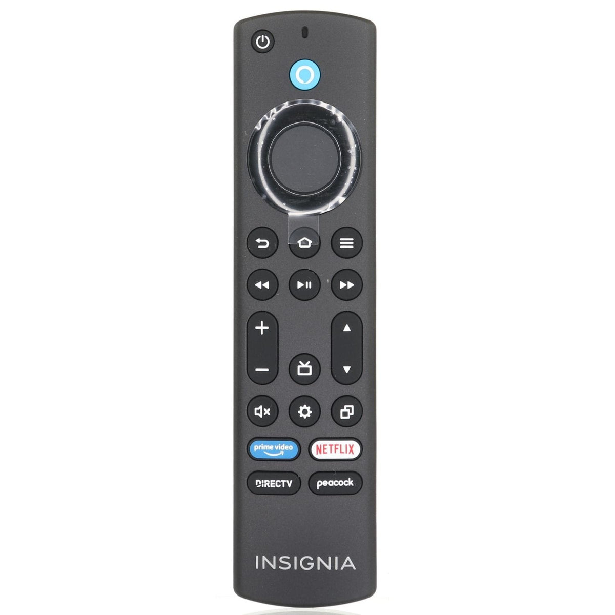 Insignia NSRCFNA21 REV F FIRE TV Remote Control | Voice | Prime Video | Netflix | Directv | Peacock | NS-RCFNA-21 - 398GM10BEBYN0012HT