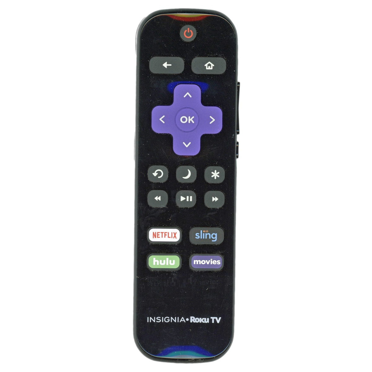 Insignia NS-RCRUS-19 for 2018 Roku TV Remote Control - NSRCRUS19