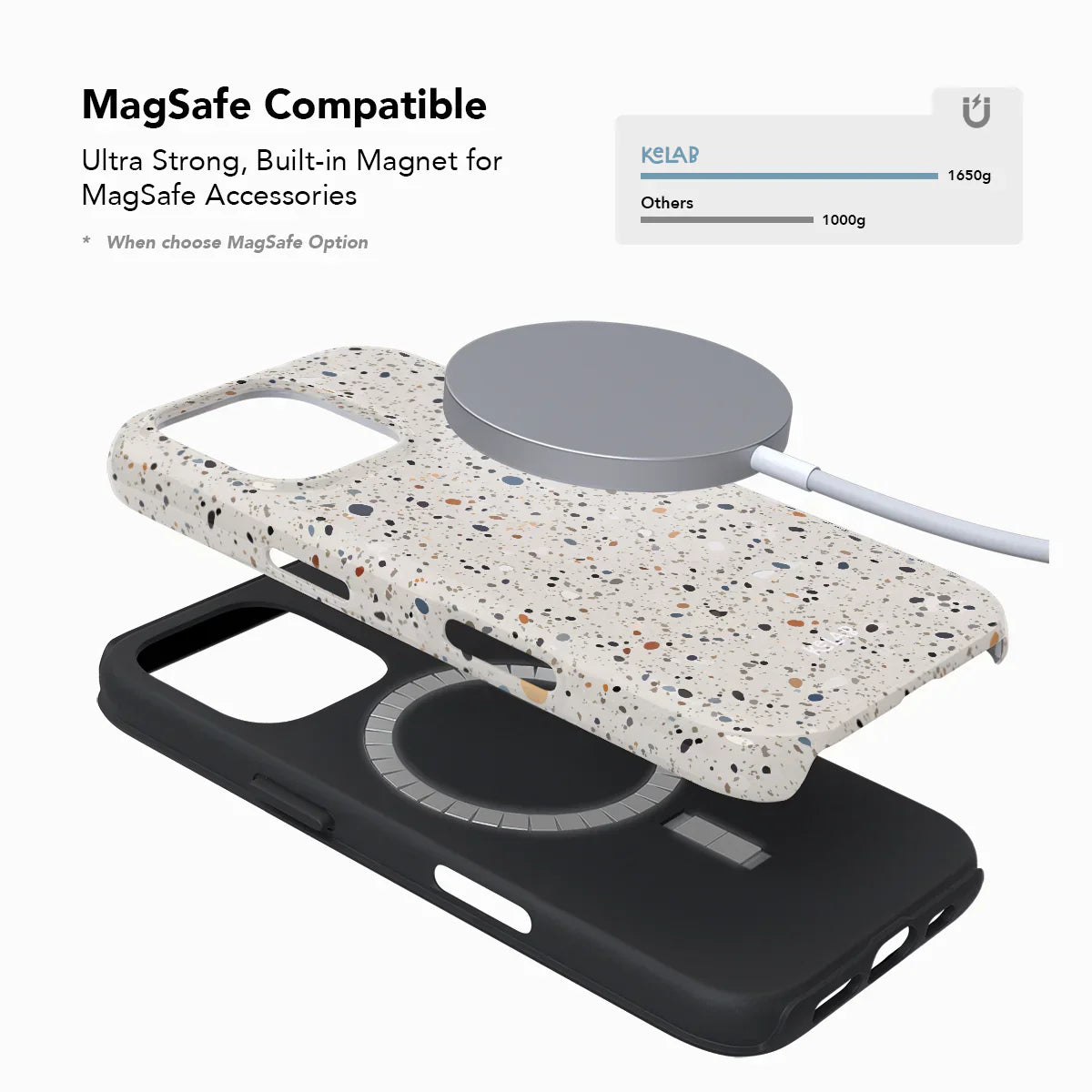 Ivory Haze | Ivory Paint Splatter Phone Case