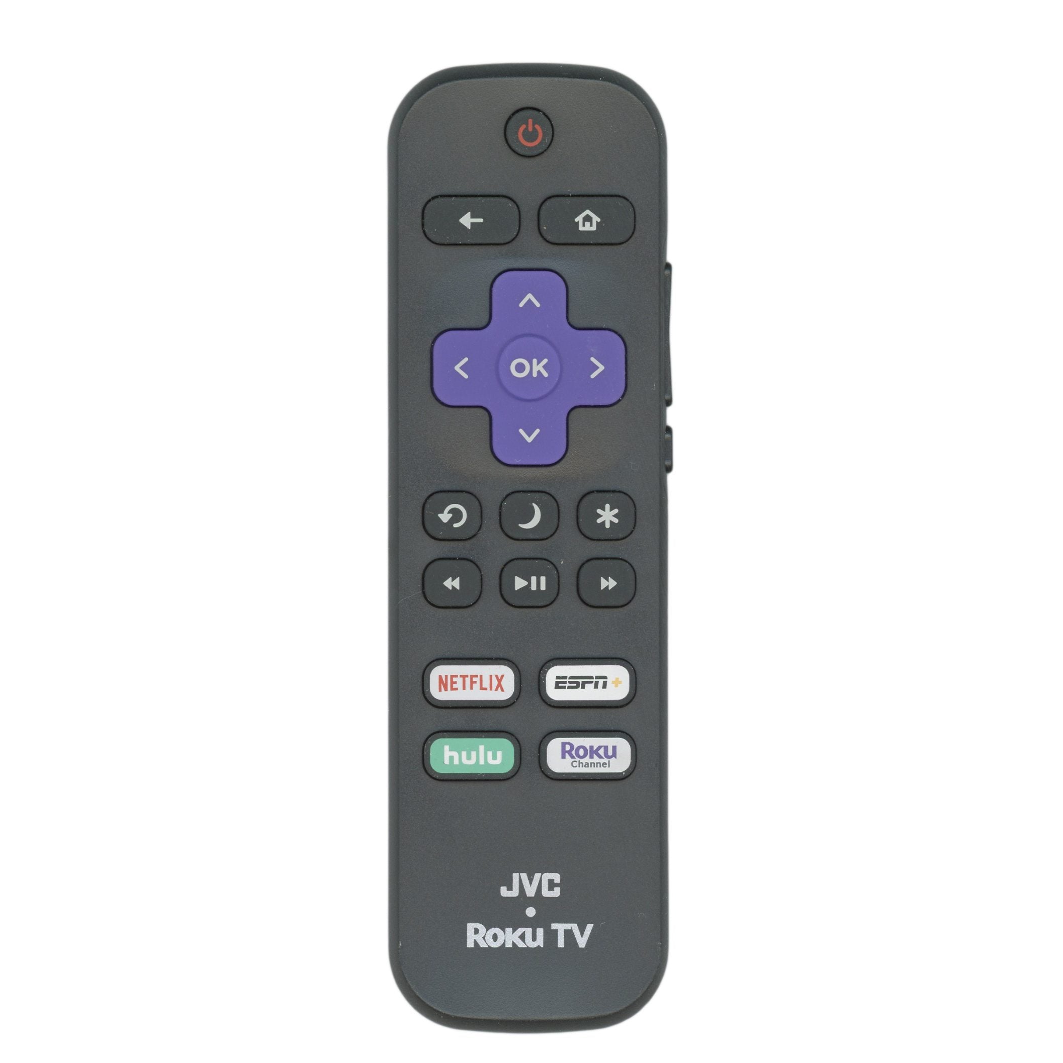 JVC 101018E0067 roku TV Remote Control | NETFLIX | ESPN | Hulu | Roku ...