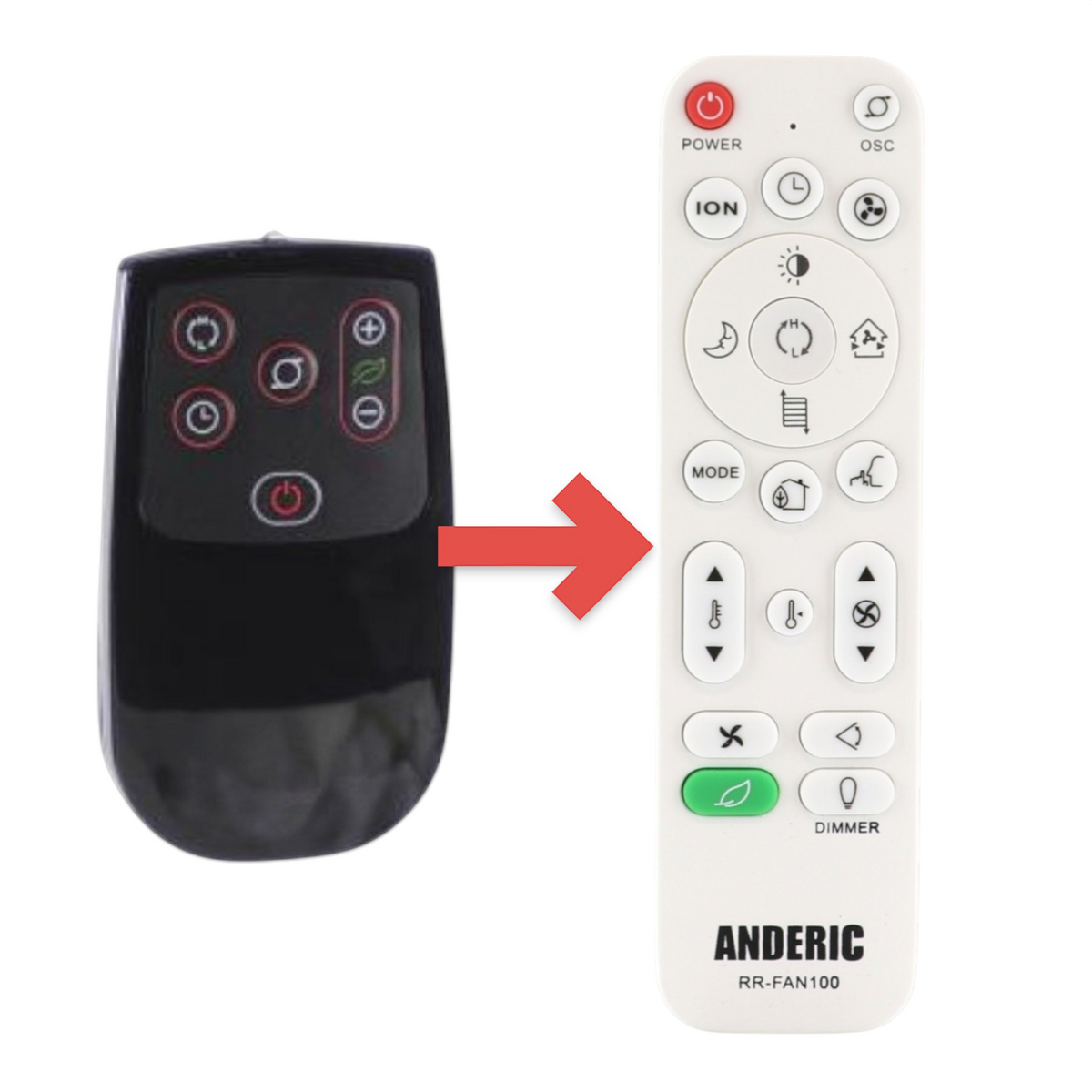Lasko 2033617B Space Heater Remote Control | IR – 2033617B