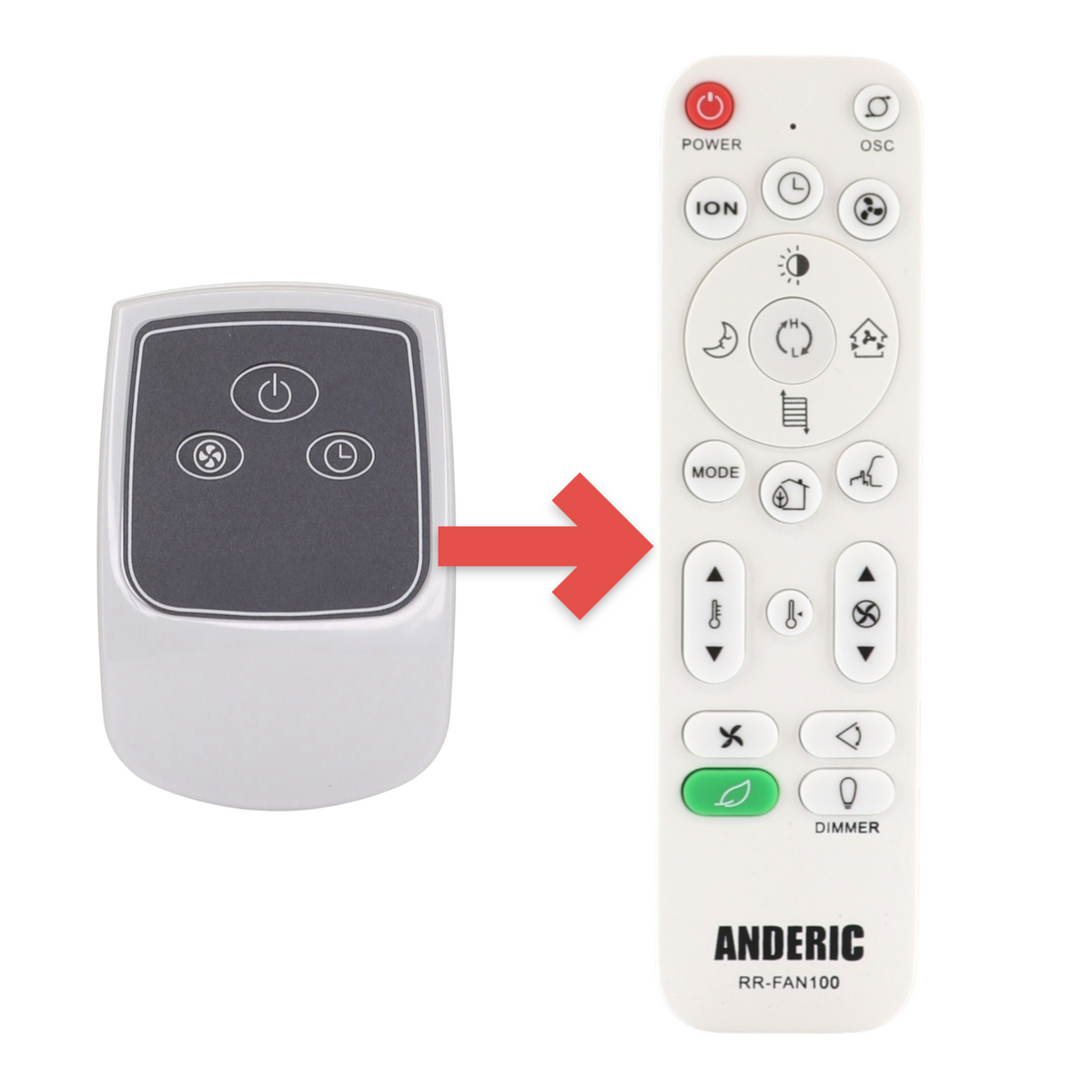 Lasko 2033654 Upright Fan Remote Control - 2033654